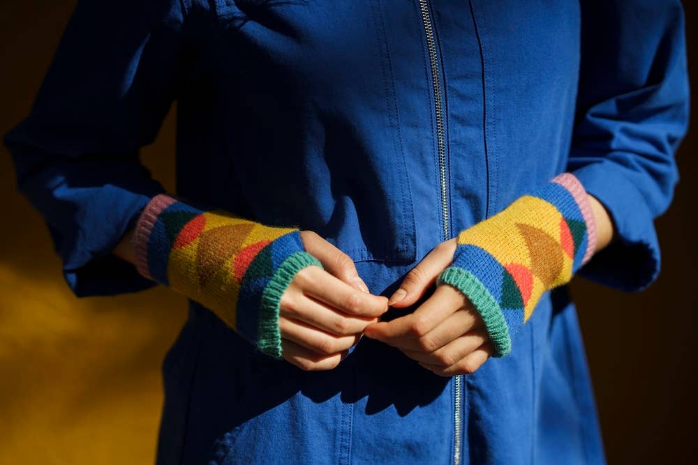 Stained Glass Wristwarmers - Image 2