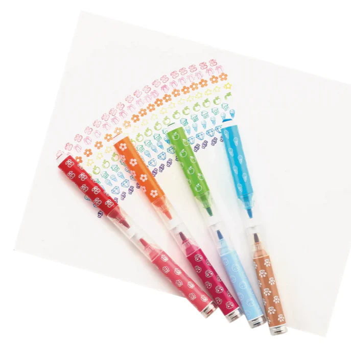 Stampables Double-Ended Stamp & Brush Markers - Set of 18 - Image 2