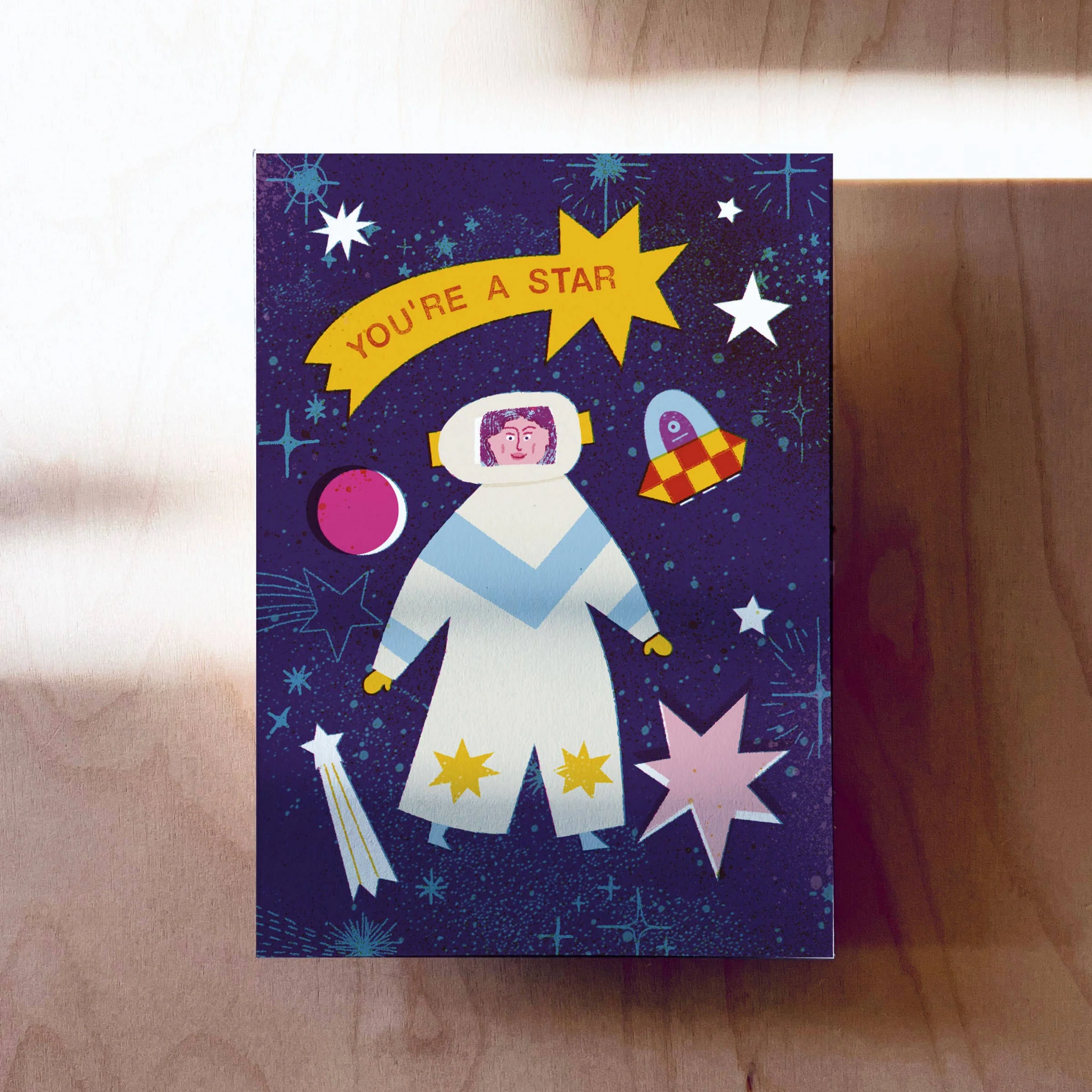 Star Lady Postcard -Barbara Dziadosz - Image 2