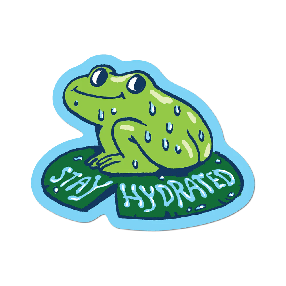 Stay Hydrated by Apply - Die-Cut Sticker