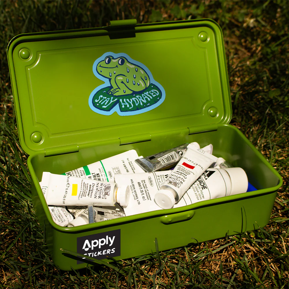 Stay Hydrated by Apply - Die-Cut Sticker - Image 2