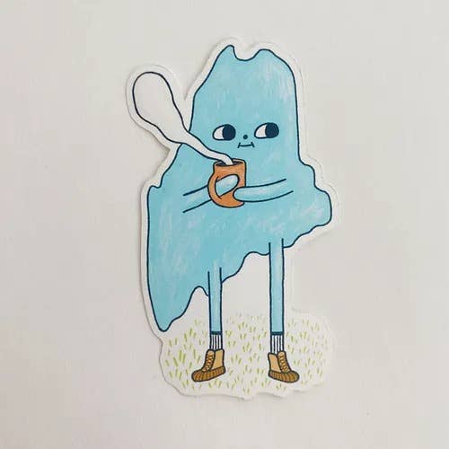 Sticker - cozy maine - Image 2
