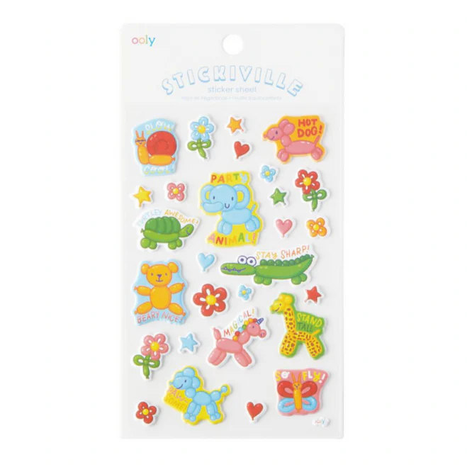 sticker sheet standard
