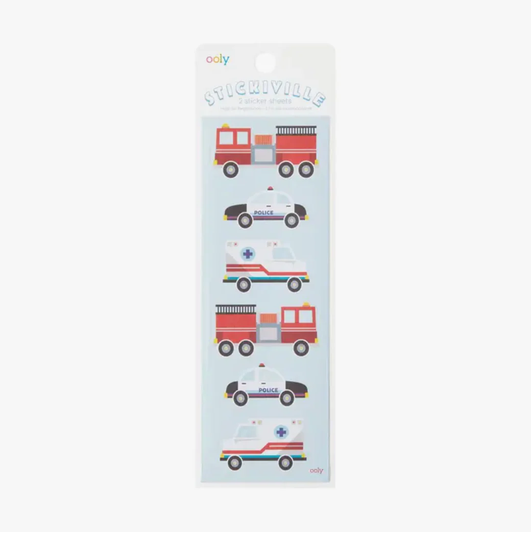 Stickiville Helping Vehicles
