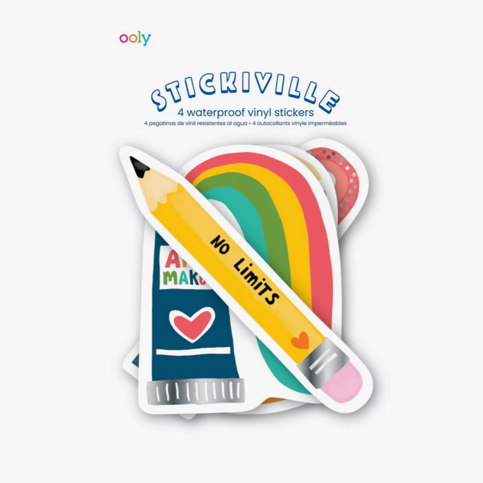 Stickiville Stickers: Art Maker - Vinyl (4 Die-Cut) - Image 2