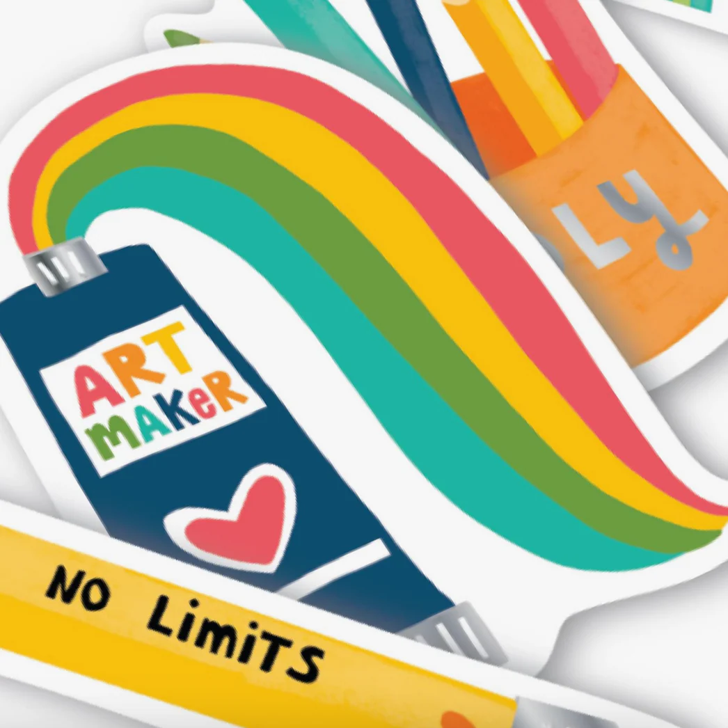 Stickiville Stickers: Art Maker - Vinyl (4 Die-Cut) - Image 3