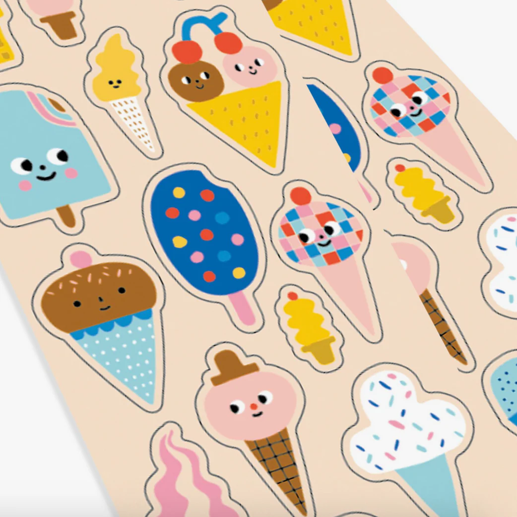 Stickiville Stickers X Suzy Ultman: Ice Cream - Skinny - Image 2