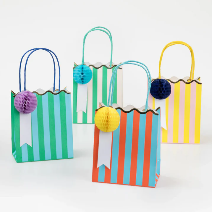 Stripe Party Bags (8pk) - Image 2
