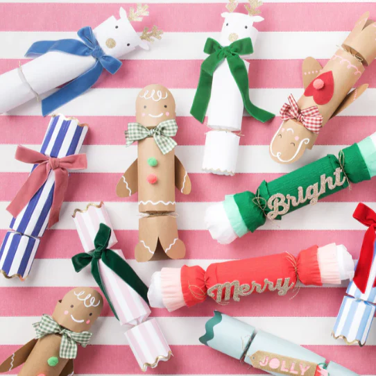 Stripe Velvet Bow Crackers - Image 3