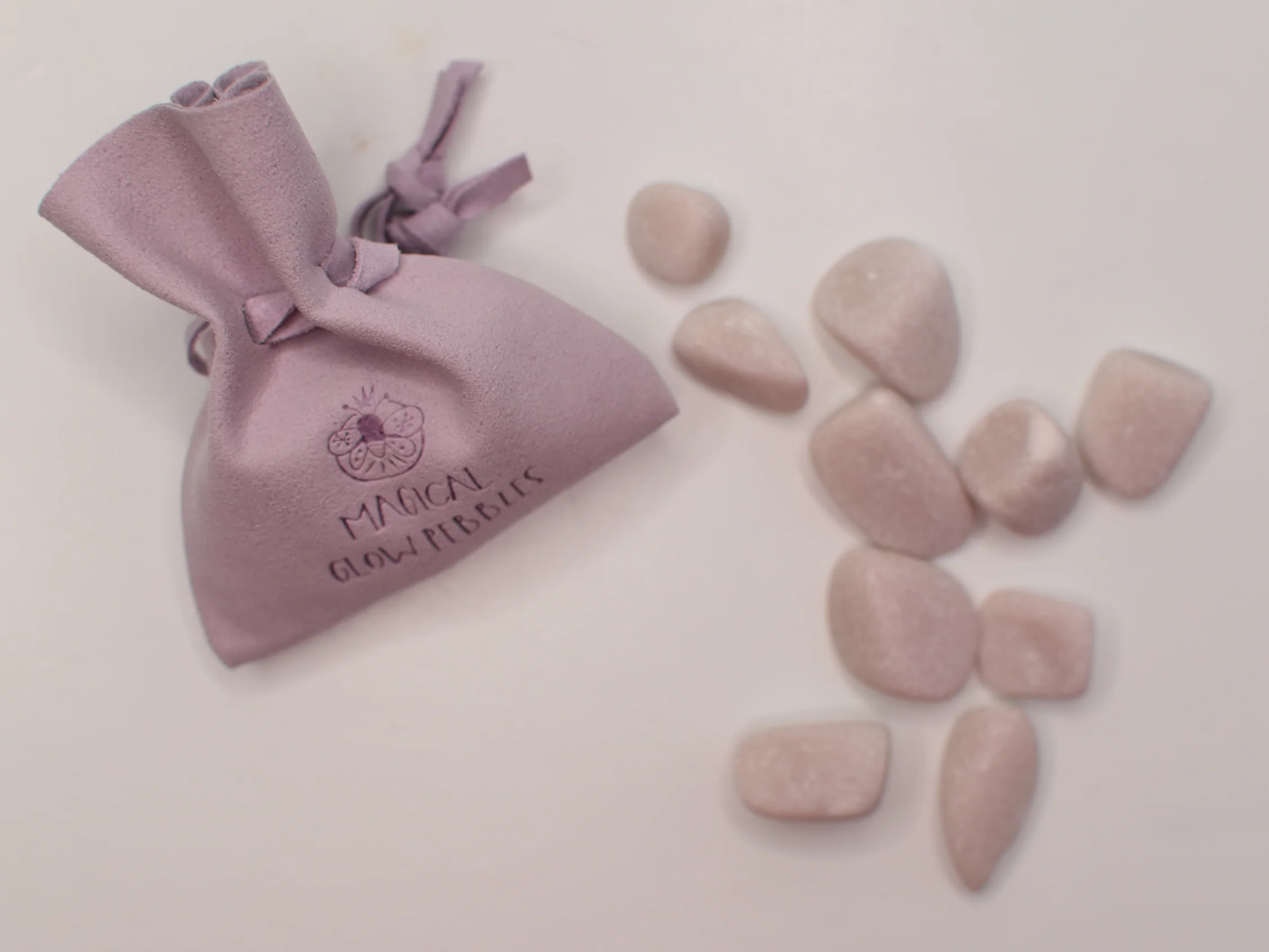 Super Bright Glow Pebbles - Purple - Image 3