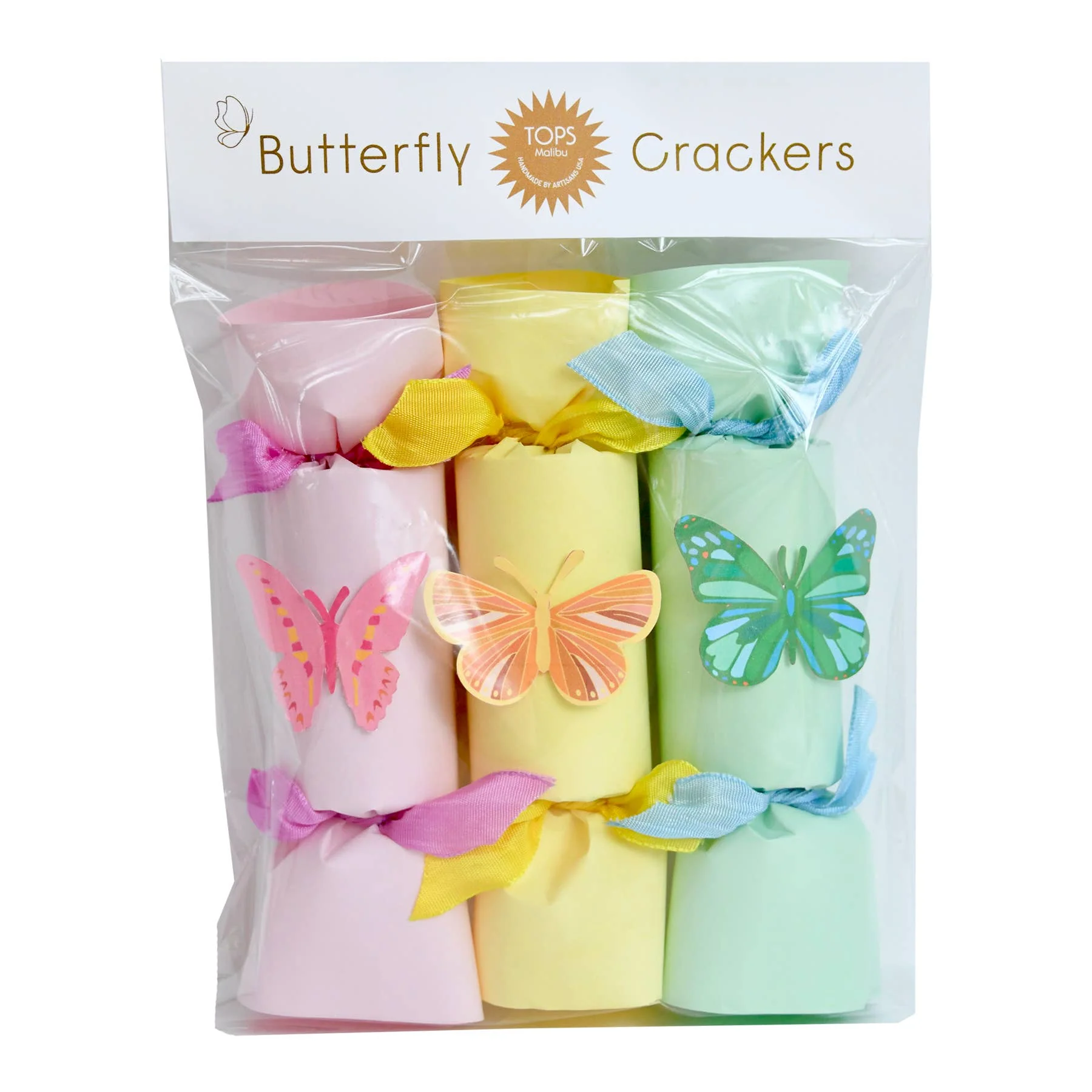 Surprise Crackers - Butterflies - Set of 3