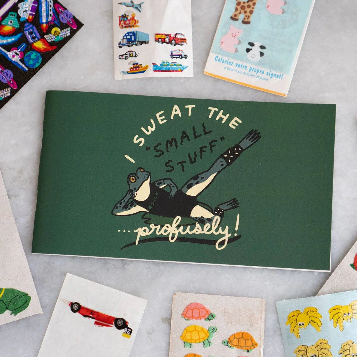 Sweat the Small Stuff - Pocket Sticker Book