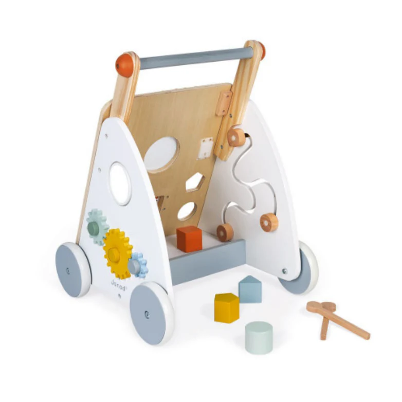 Sweet Cocoon Wooden Multi-Activity Trolley - Image 2