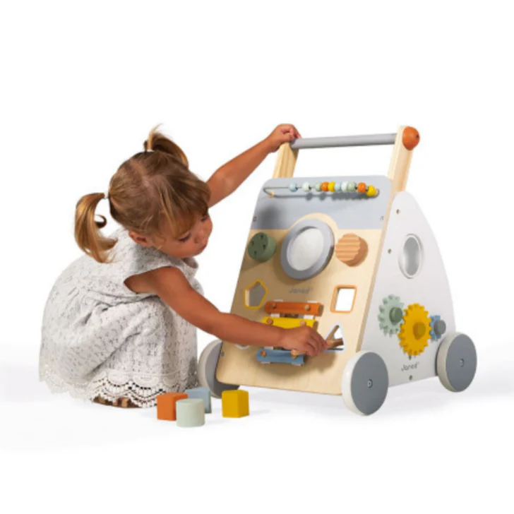 Sweet Cocoon Wooden Multi-Activity Trolley - Image 3