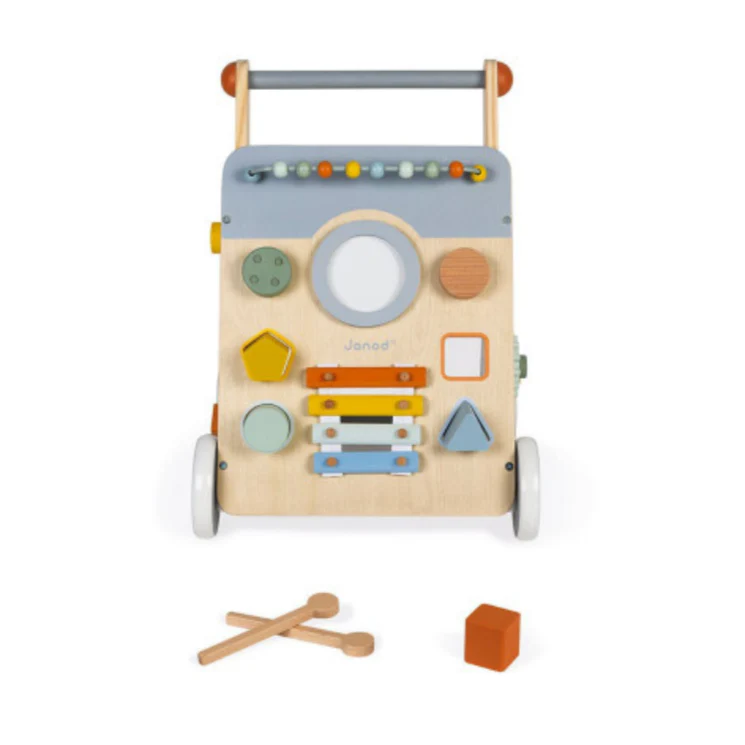 Sweet Cocoon Wooden Multi-Activity Trolley - Image 5