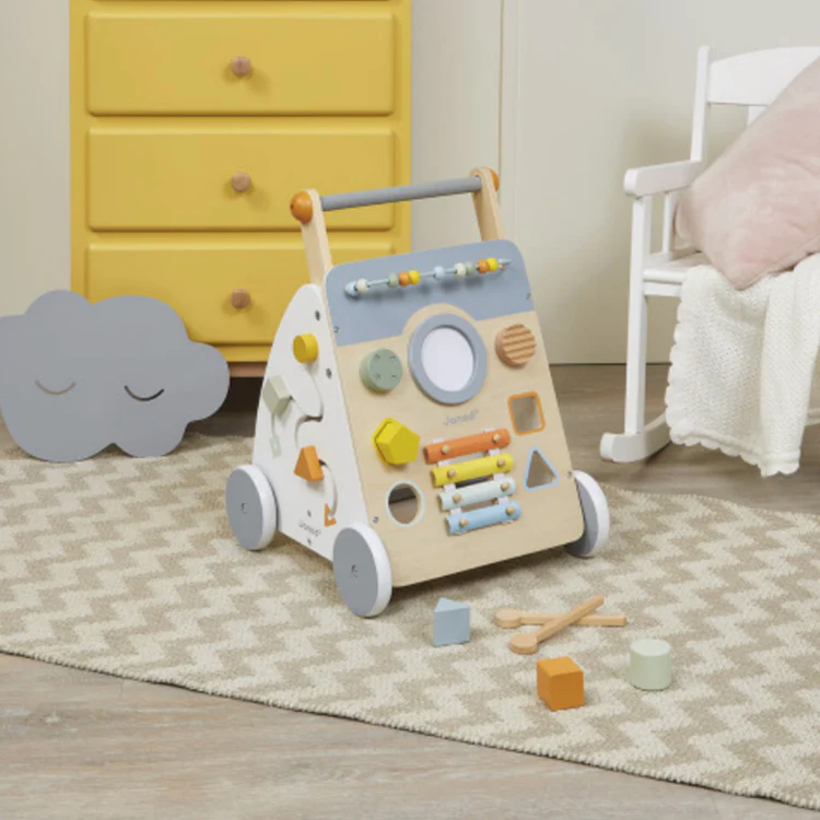 Sweet Cocoon Wooden Multi-Activity Trolley - Image 8