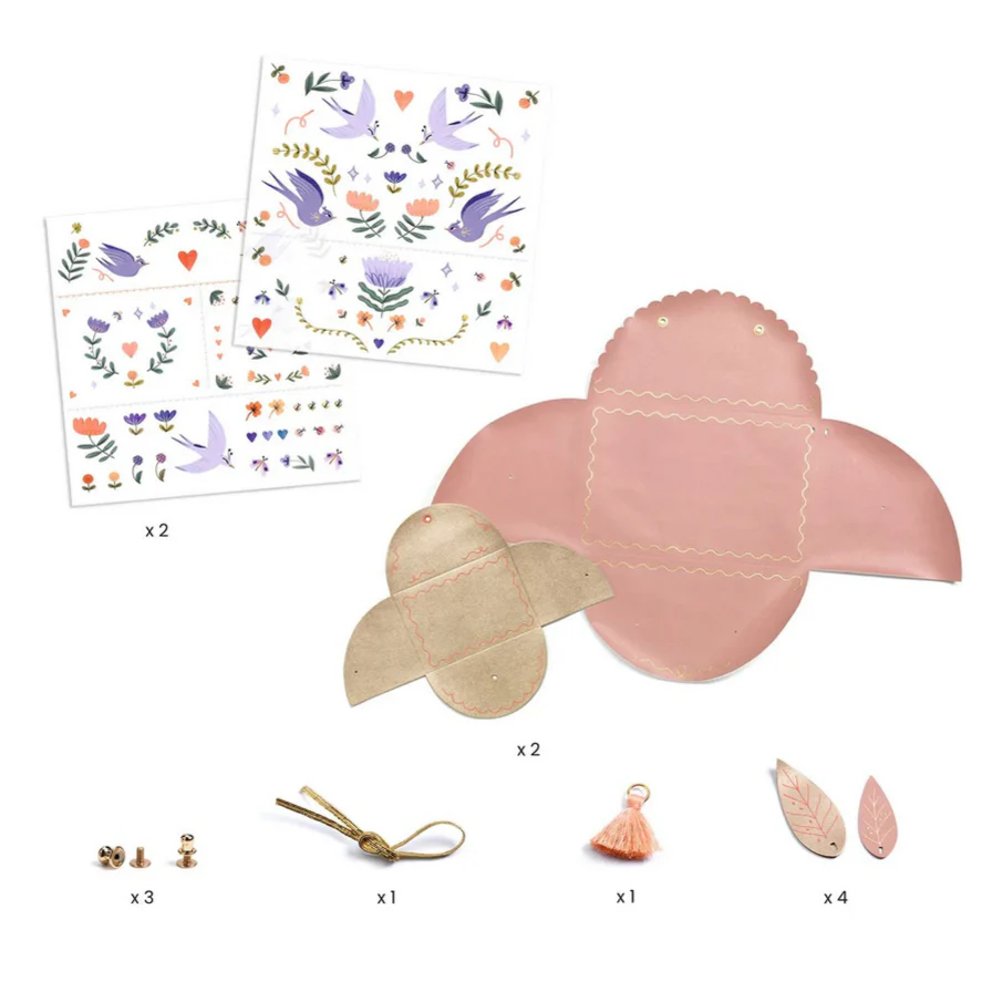 Sweet Fashionista Pouches DIY Craft Kit -Lucille Michieli - Image 3