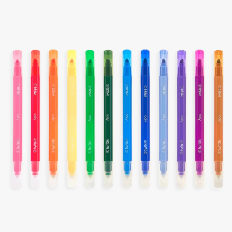Switch-eroo Color Changing Markers -set of 12 - Image 3