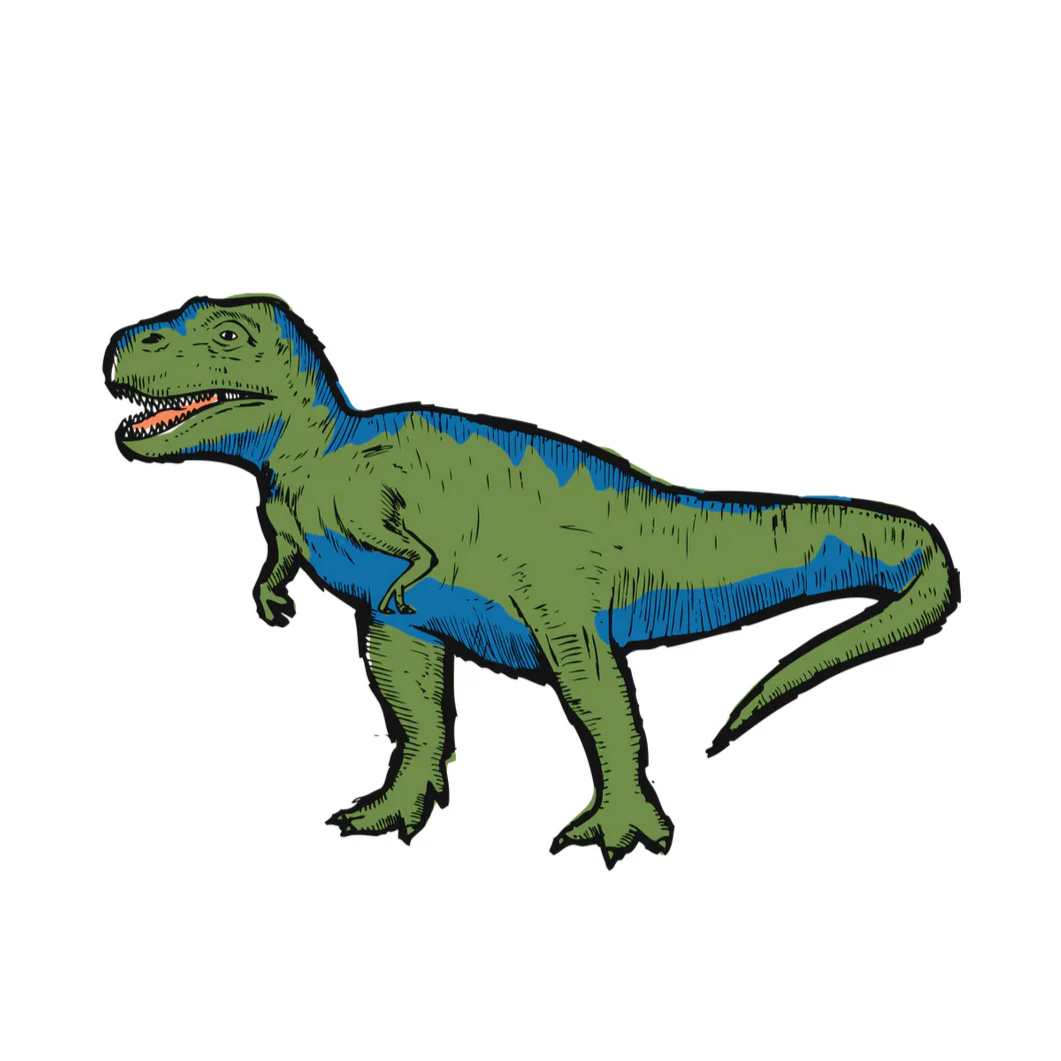T Rex Tattoo Pair - Image 2