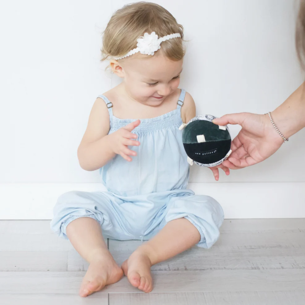 Organic Taggy Ball with Rattle - Wild - Image 4