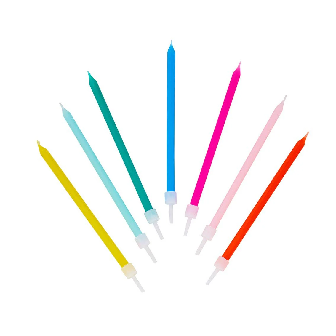 Tall Rainbow Birthday Candles - Image 4