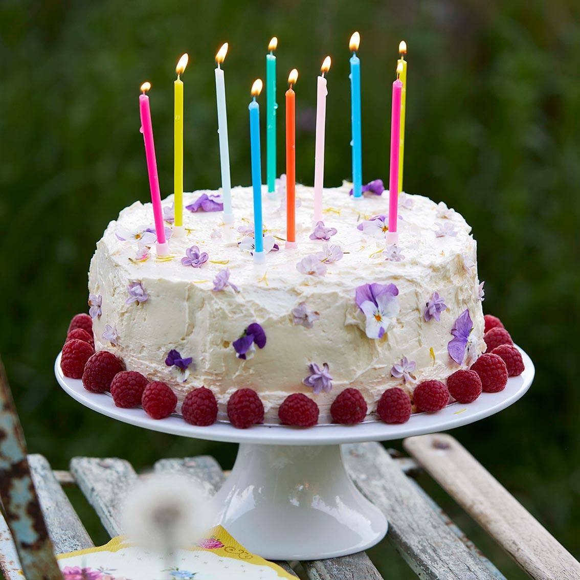 Tall Rainbow Birthday Candles - Image 6