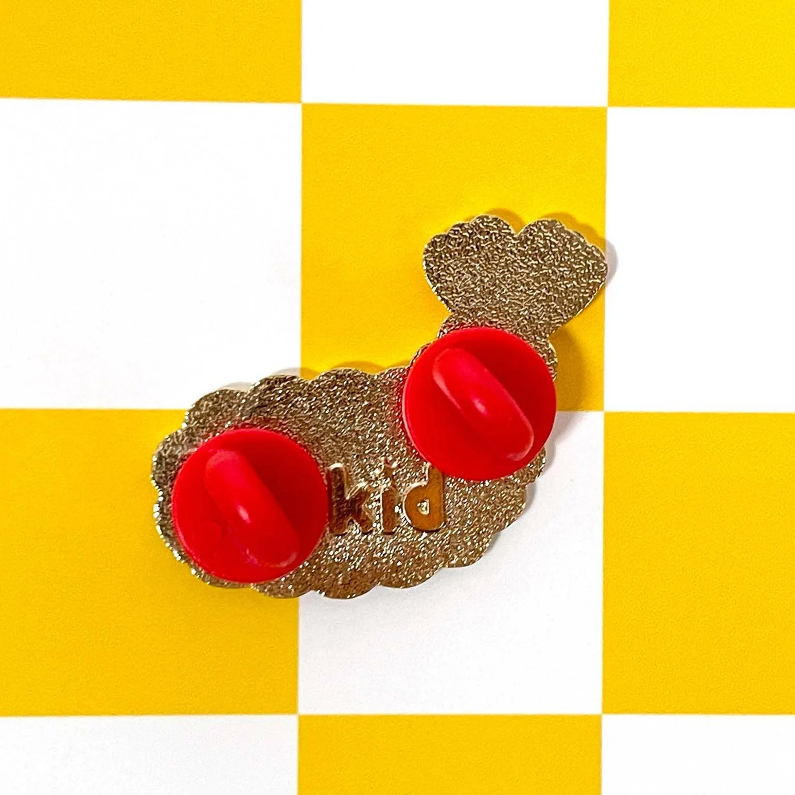 Tasty Baby Shrimp Tempura Enamel Pin - Image 4