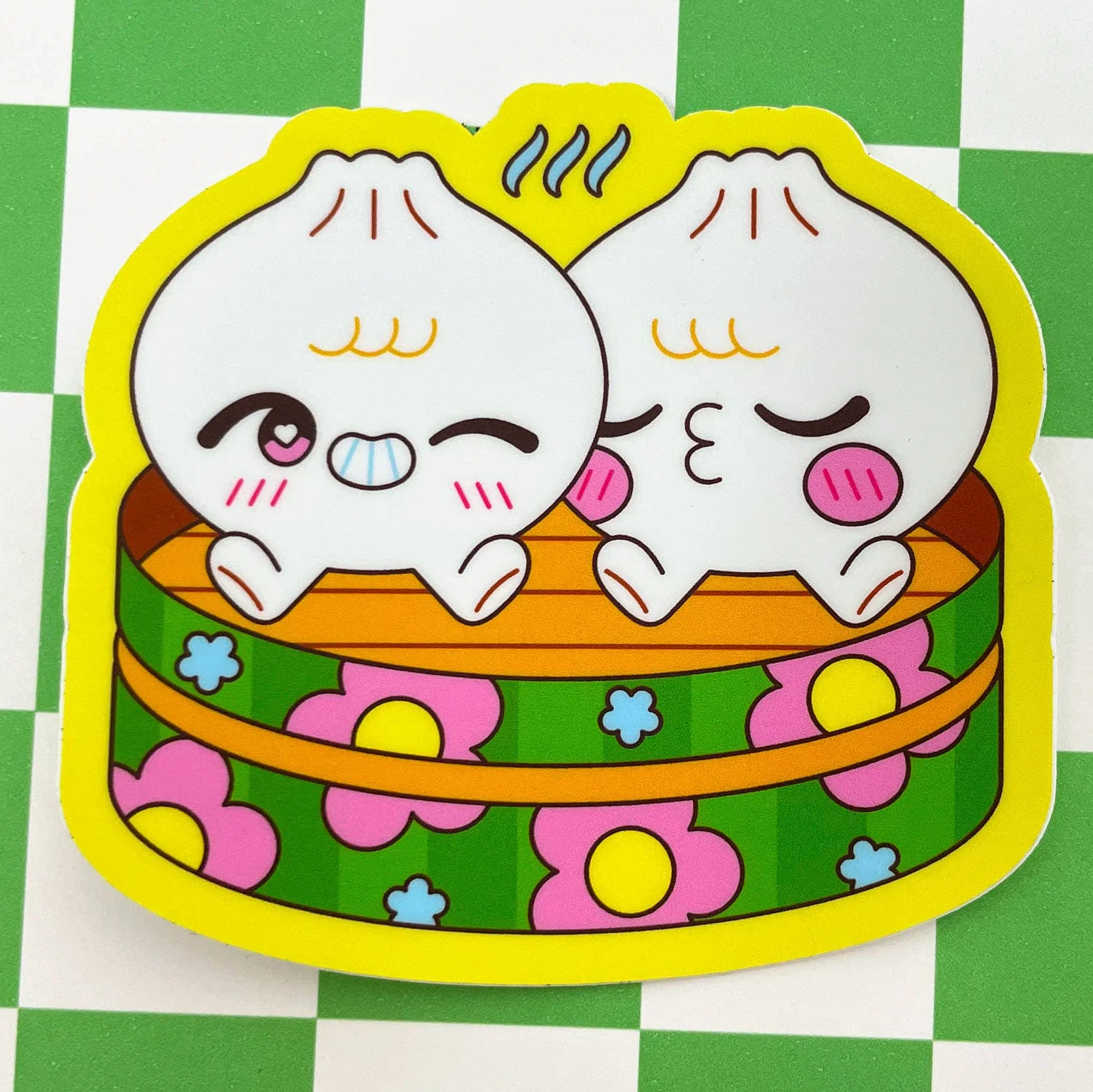 Tasty Dumplings Vinyl Sticker - Image 3