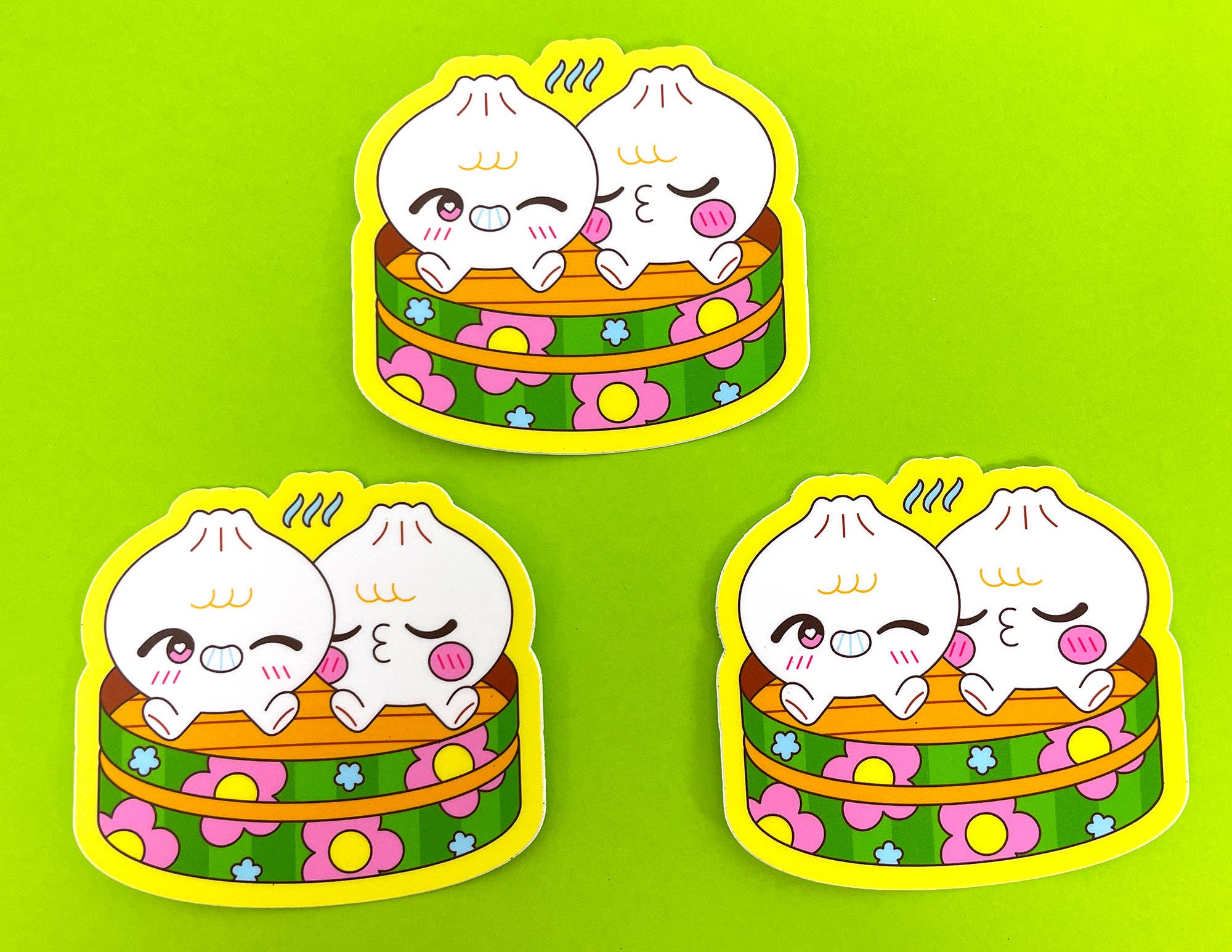 Tasty Dumplings Vinyl Sticker - Image 5