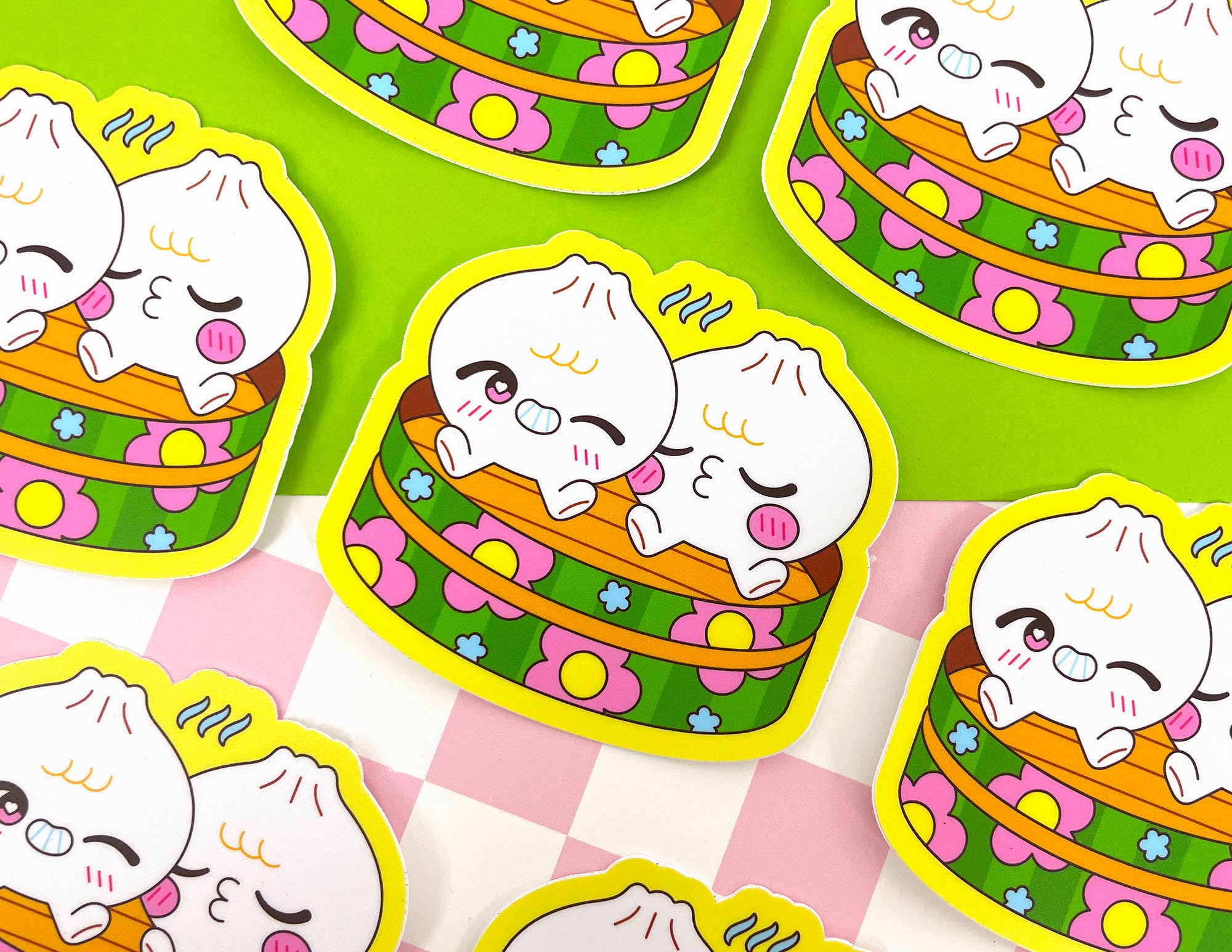 Tasty Dumplings Vinyl Sticker - Image 6