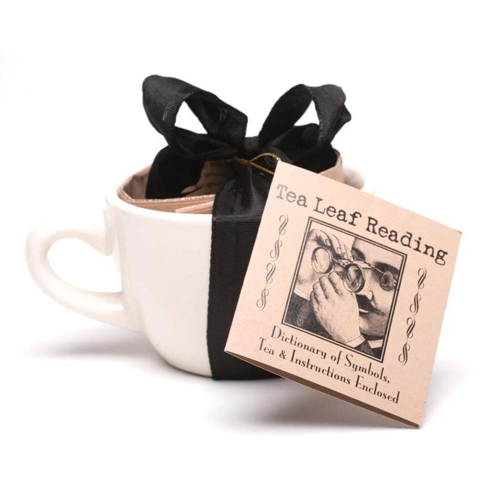 Tea Leaf Reading Fortune Telling Kit with Tea Cup
