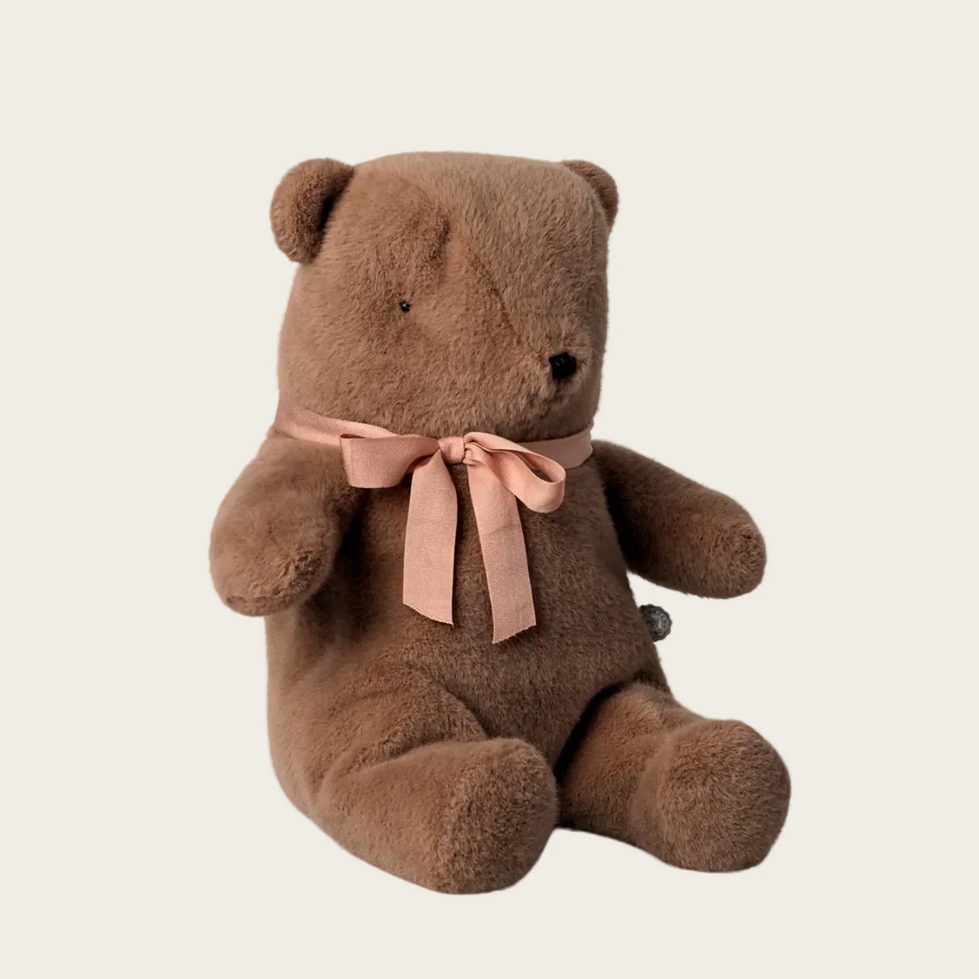 Teddy bear plush, Medium - Soft brown