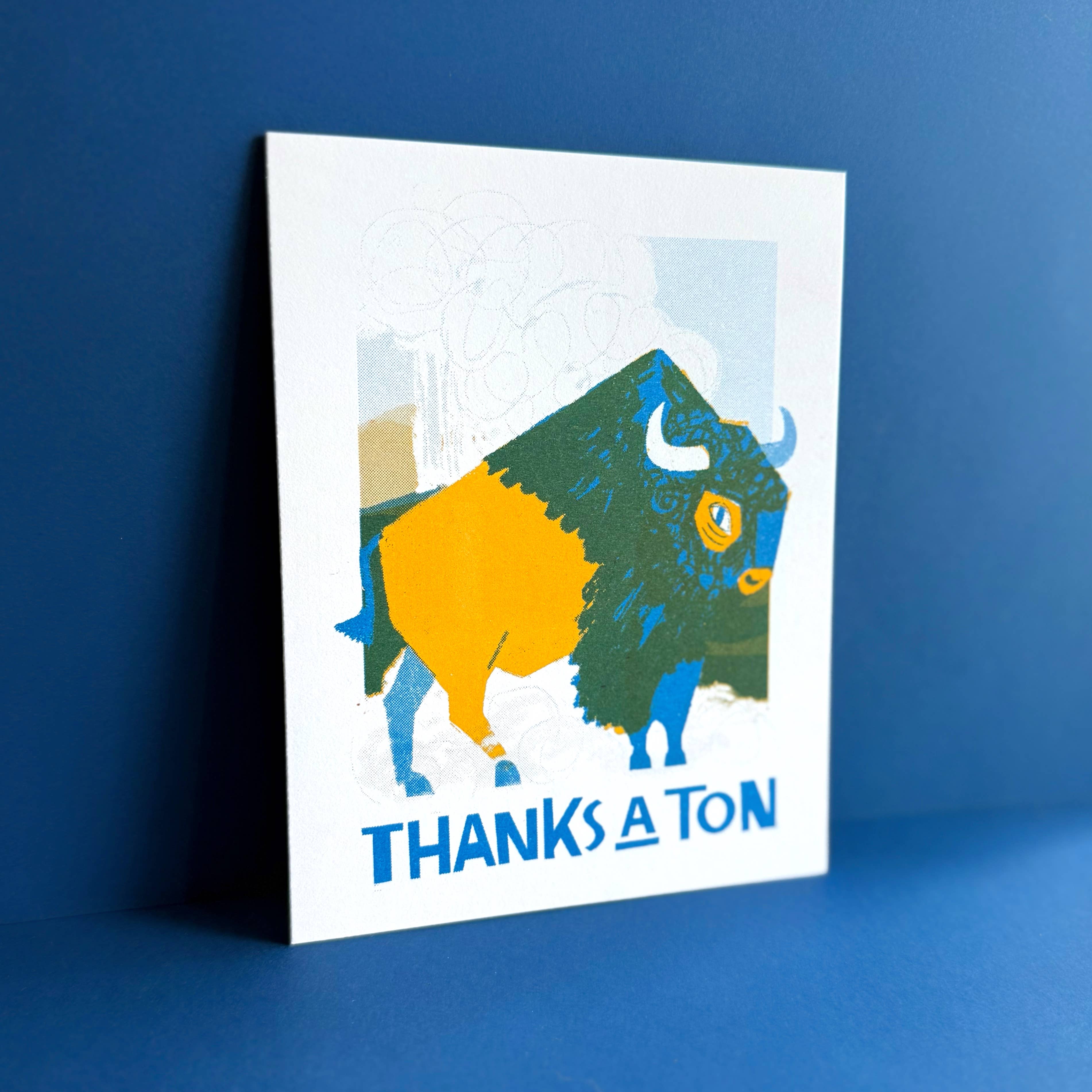 Thanks a Ton Risograph Buffalo - Image 2