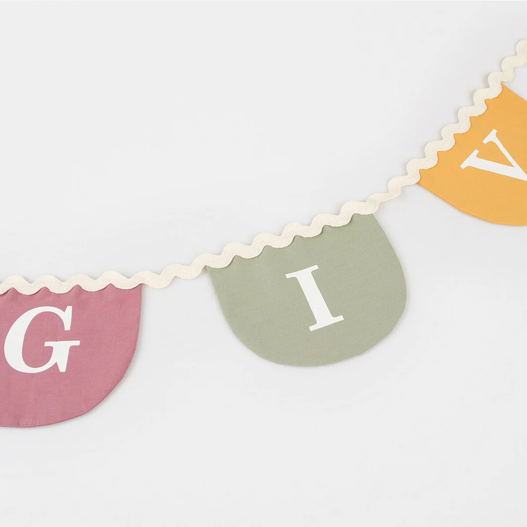 Thanksgiving Fabric Garland - Image 2
