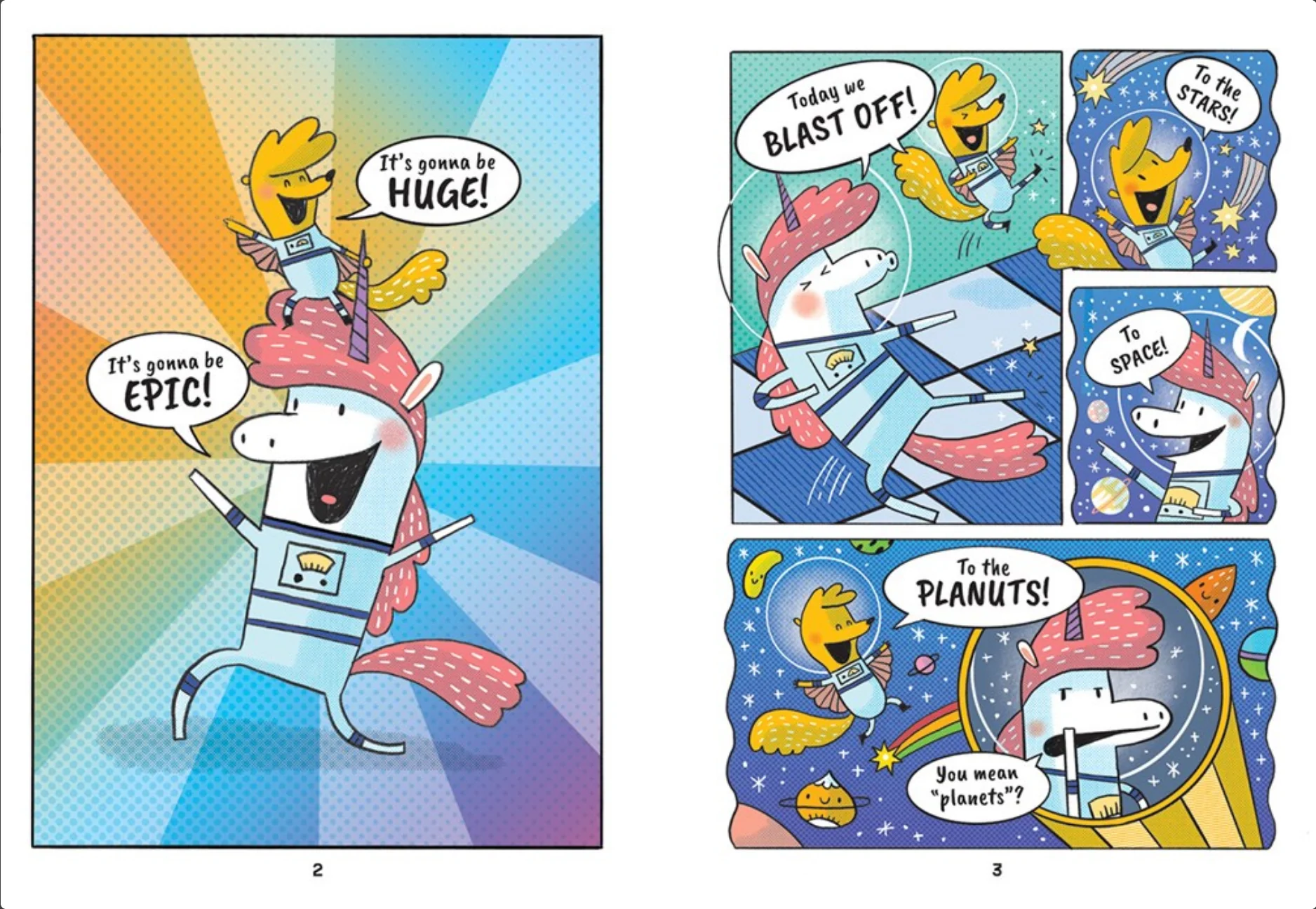 The Cosmic Adventures of Astrid and Stella -graphic novel #1 - Image 4