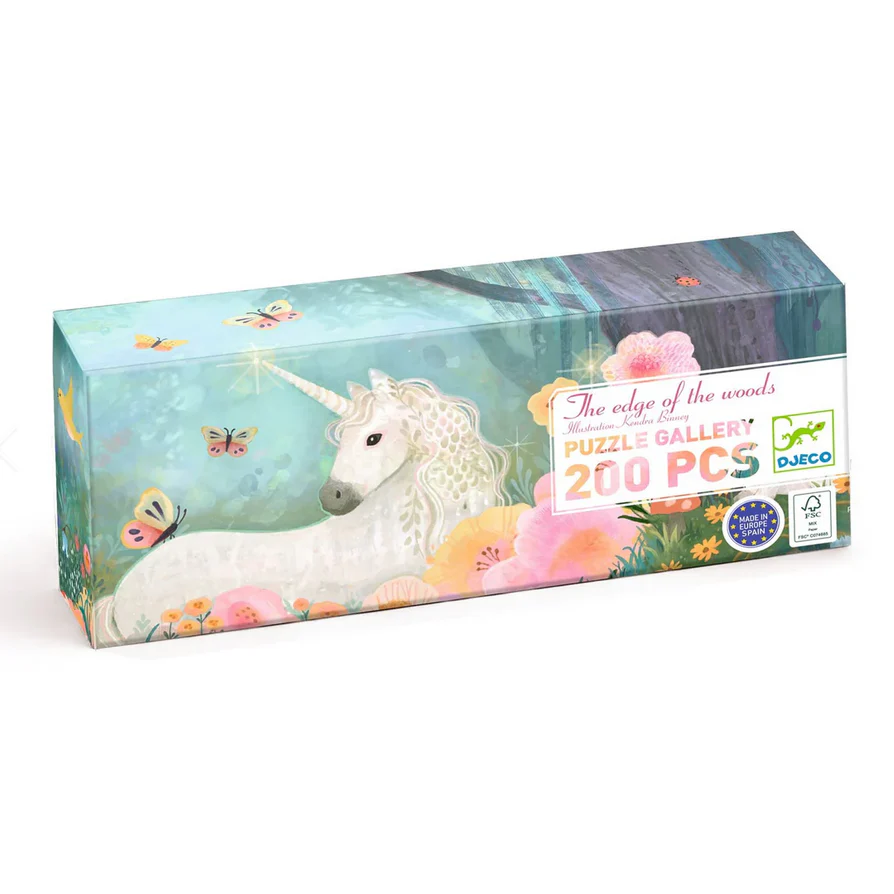 The Edge of the Woods Gallery Jigsaw Puzzle + Poster -200pc
