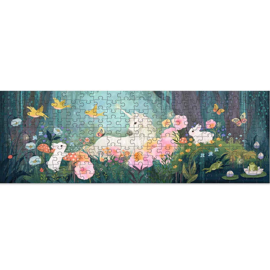 The Edge of the Woods Gallery Jigsaw Puzzle + Poster -200pc - Image 2