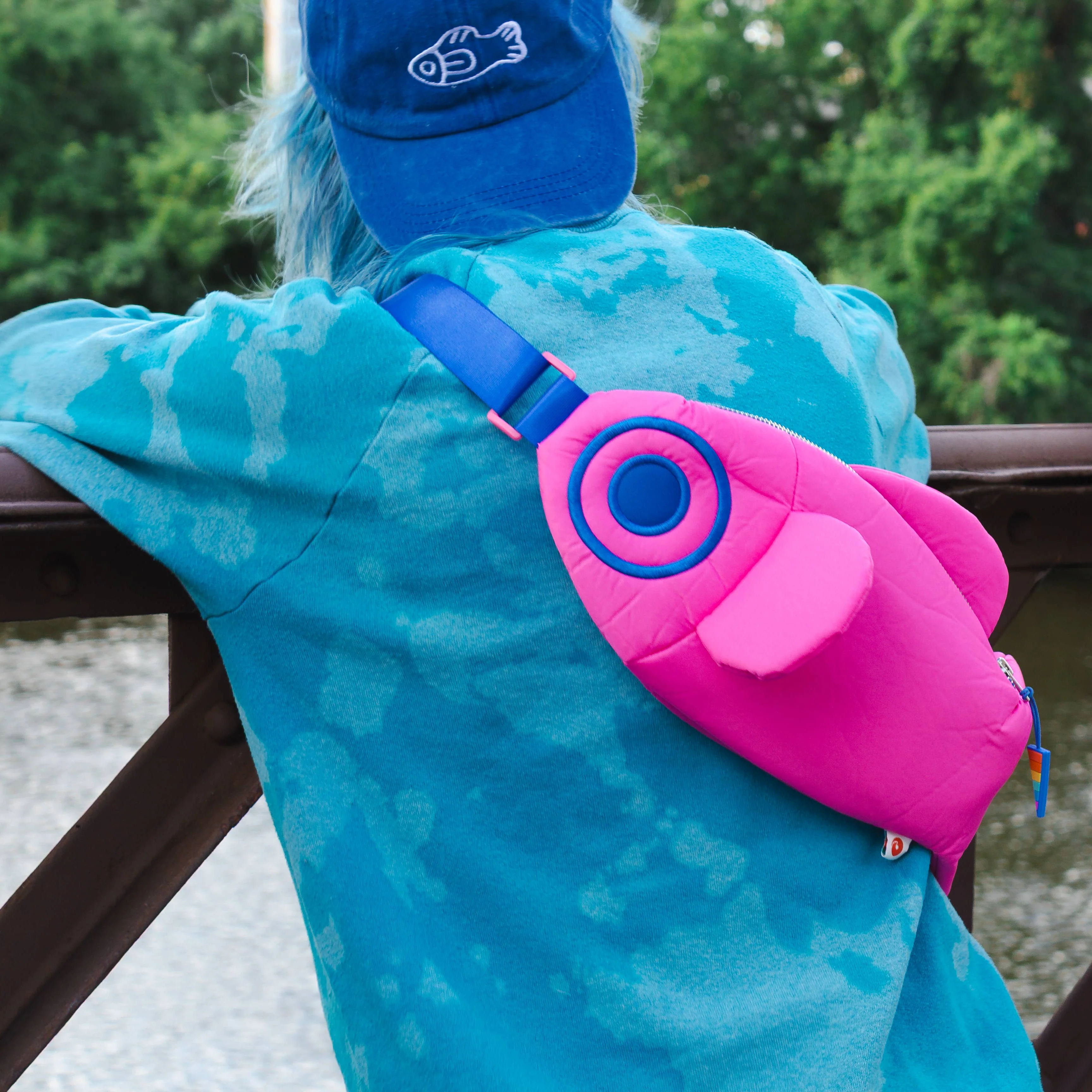 The Fish Bag - Sporty Pink - Image 2