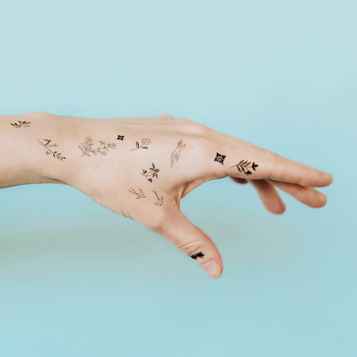 Tiny Nature Tattoo Sheet -2pk - Image 3