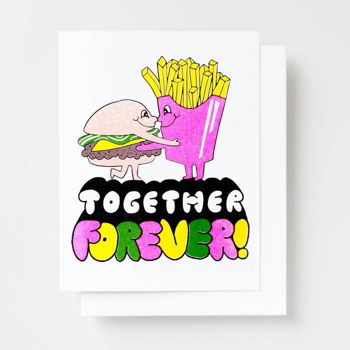 Together Forever Risograph