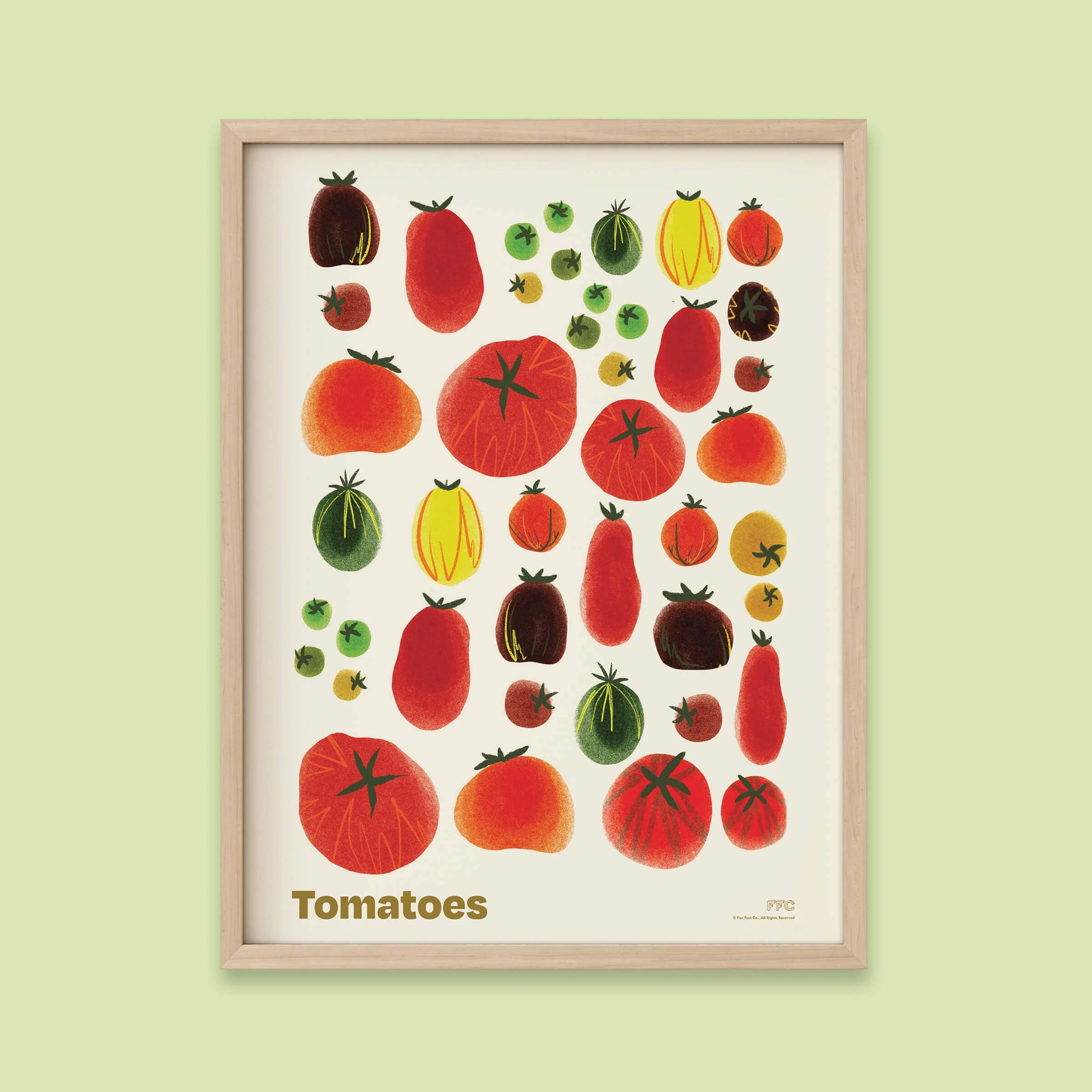Tomatoes Unite Print -12x16" - Image 5