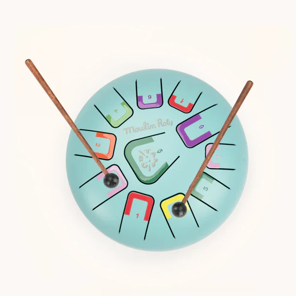 Tongue Drum Large (lt Blue)