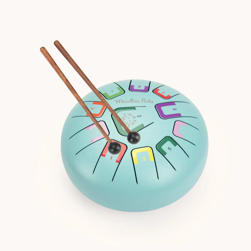 Tongue Drum Large (lt Blue) - Image 2