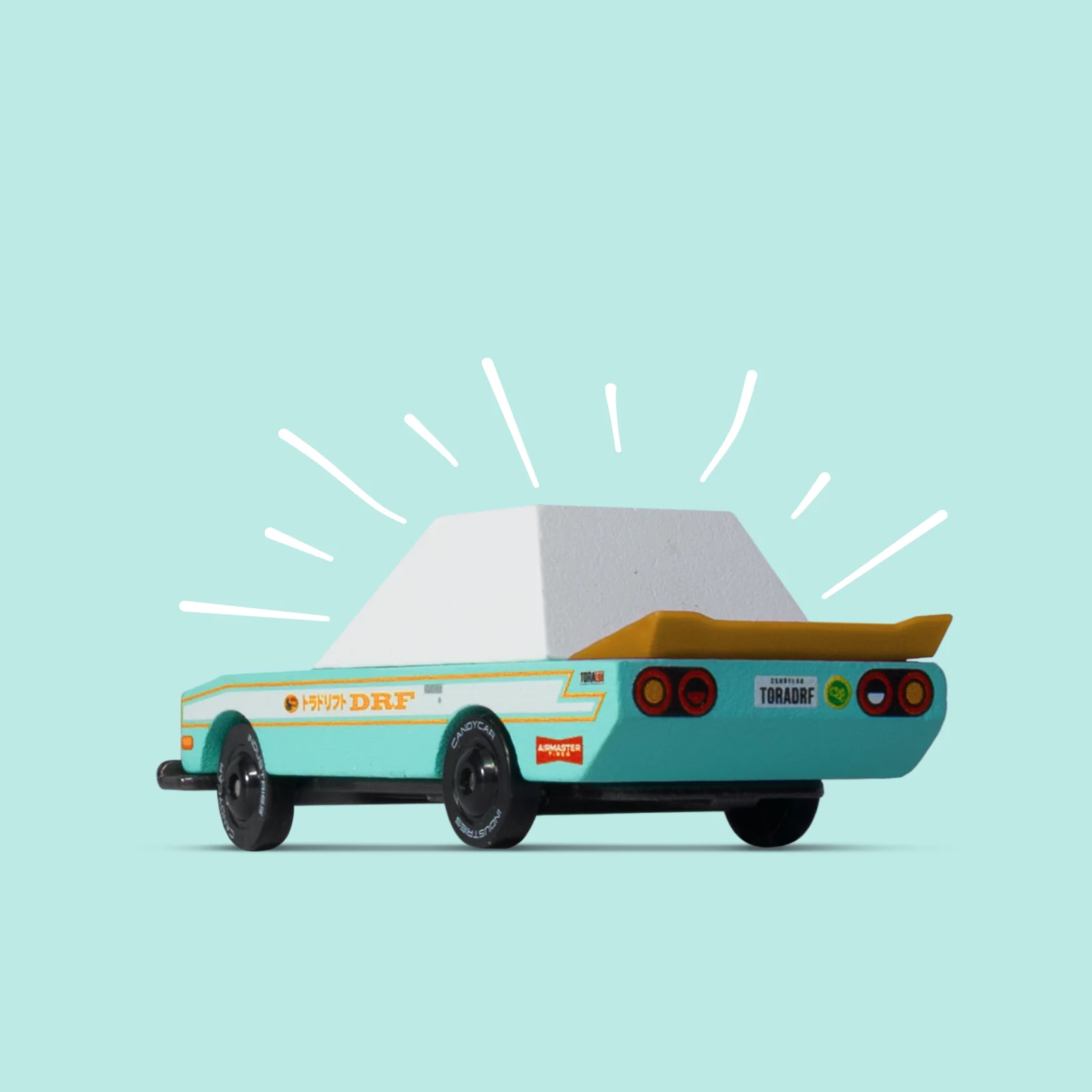 Tora Drift Teal TOONS™ Car - Image 3