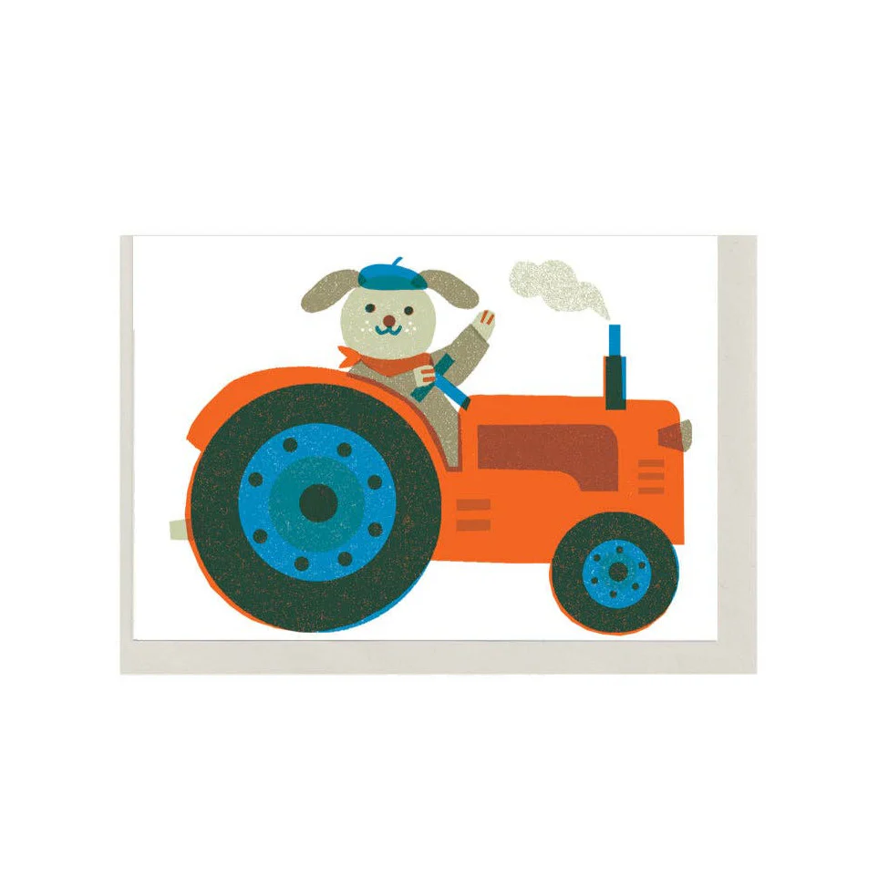 Tractor Mini Card