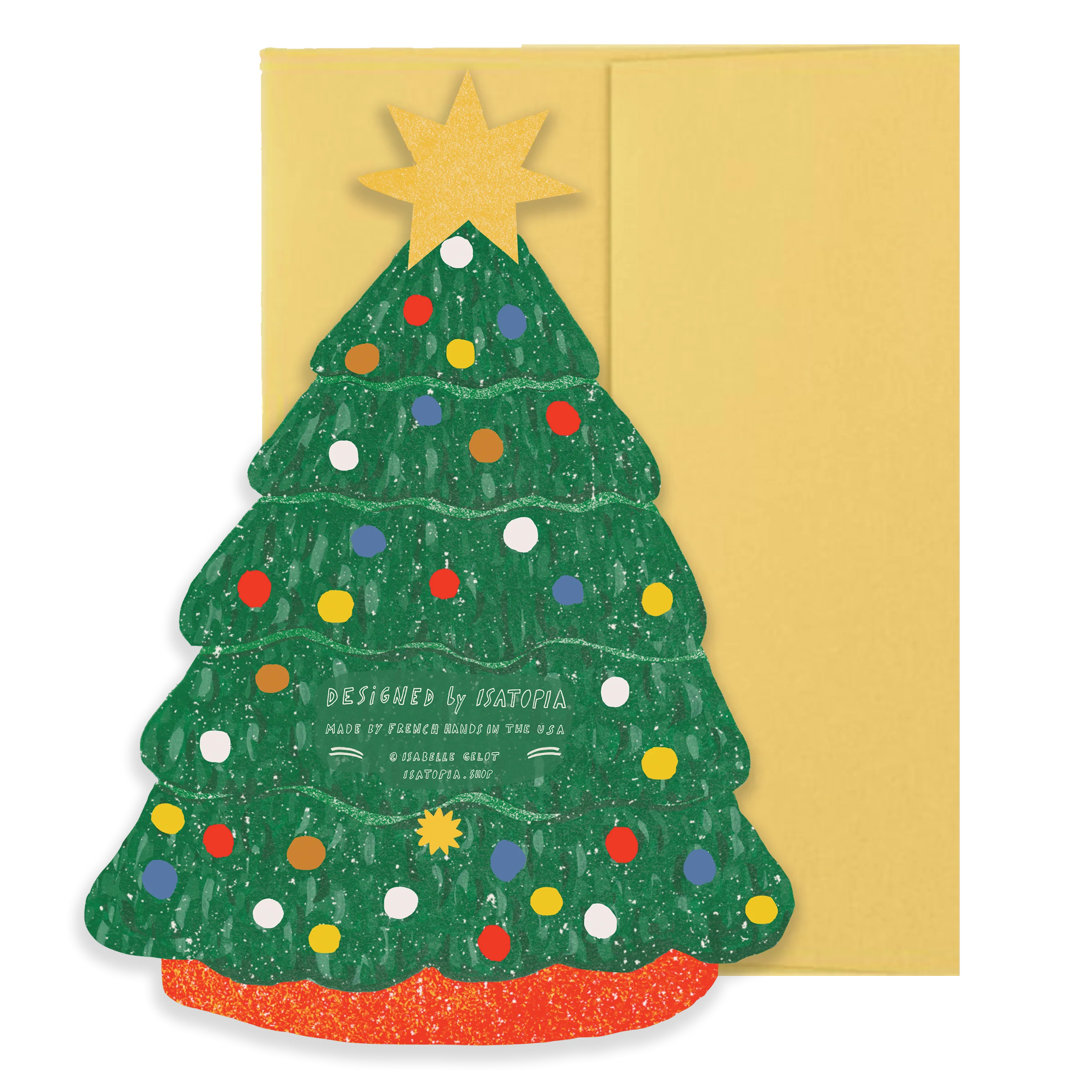 Tree Christmas Collection - Die Cut Card - Image 2