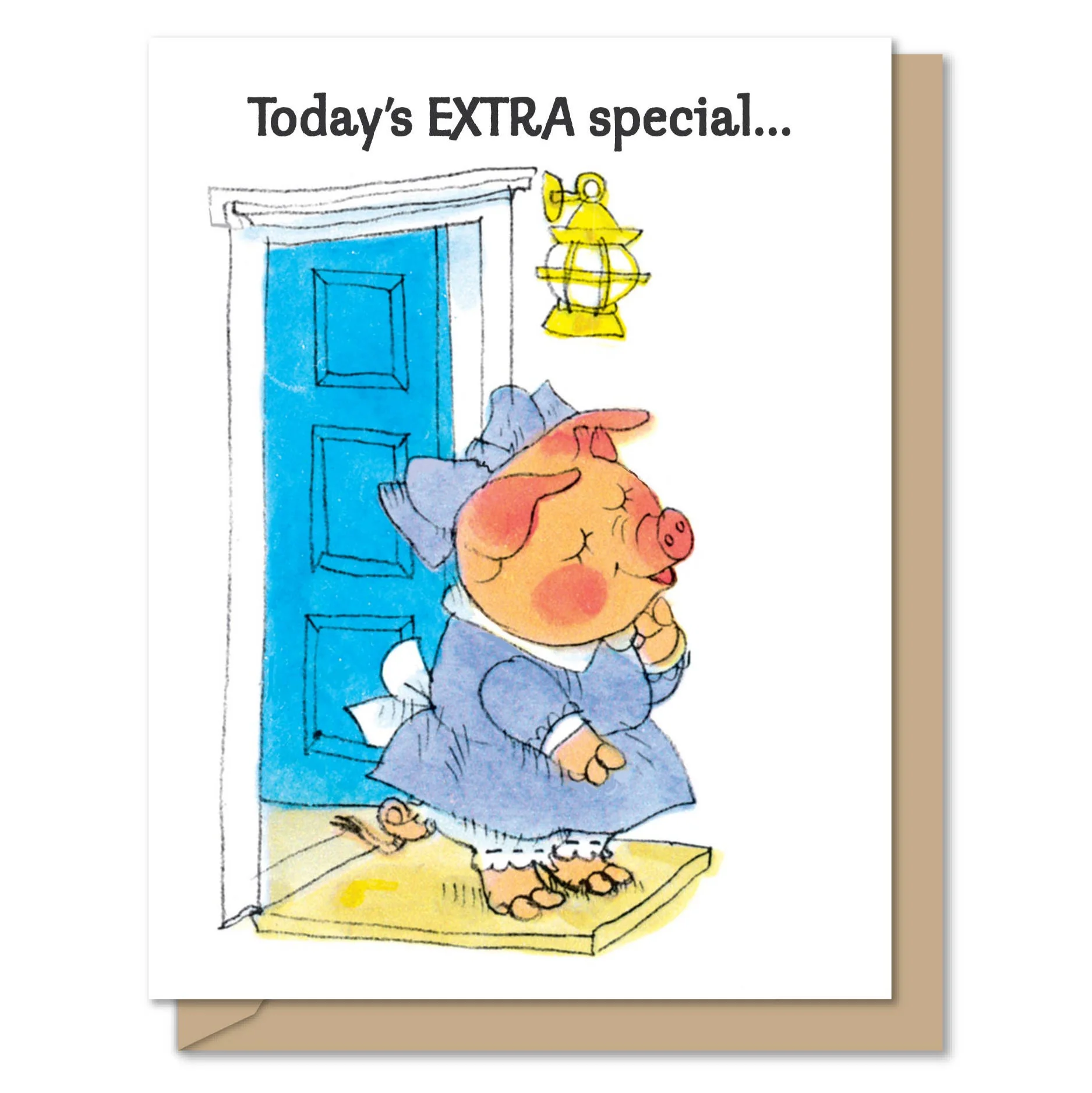 Tri-Fold Birthday Greeting Card | Very Special Day