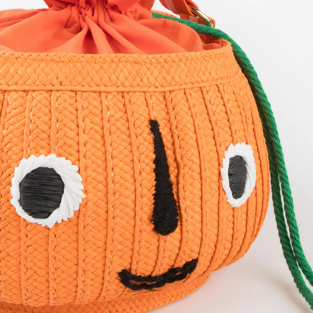 Trick Or Treat Pumpkin Basket Bag - Image 5