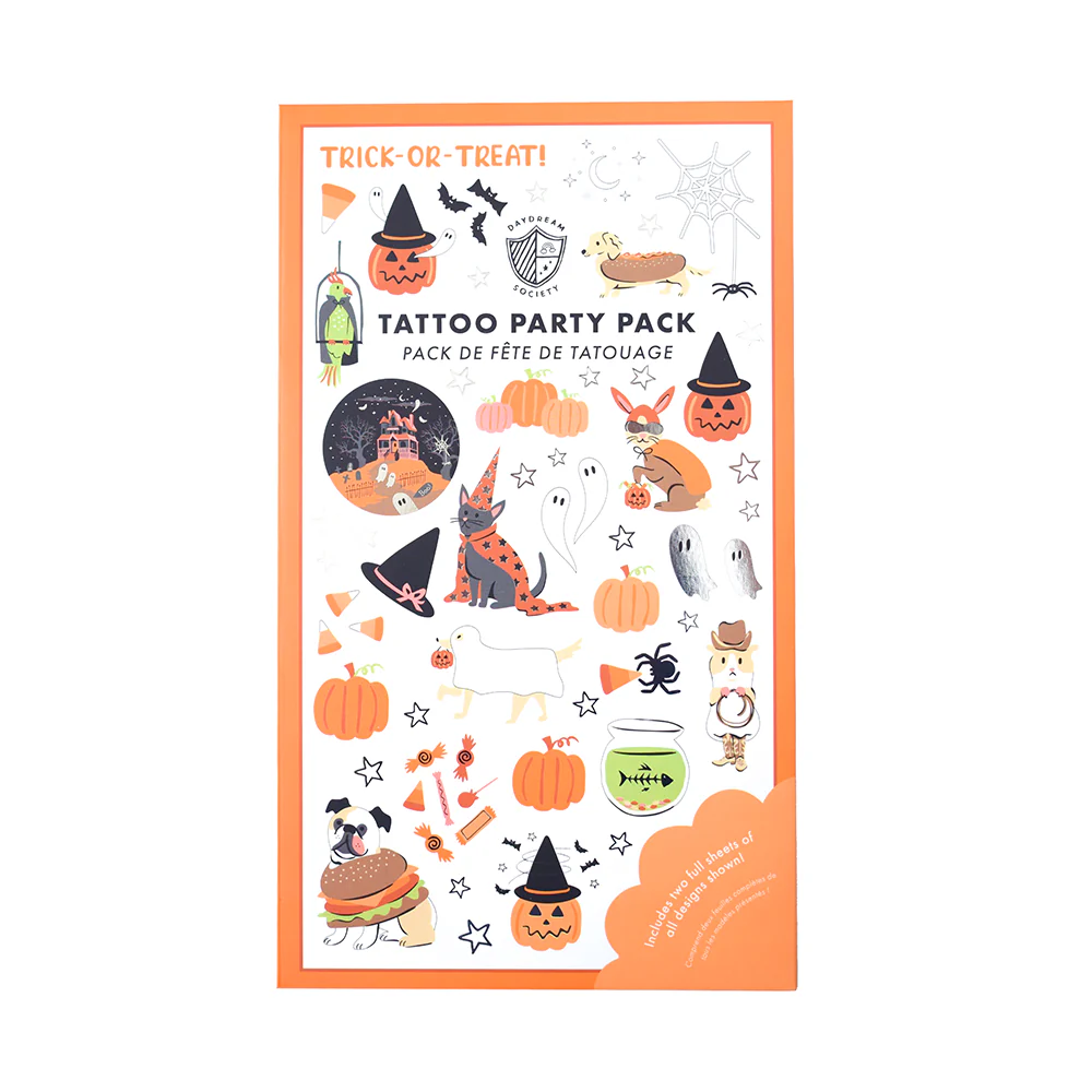 Trick or Treat Street Tattoo Party Pack - Image 2