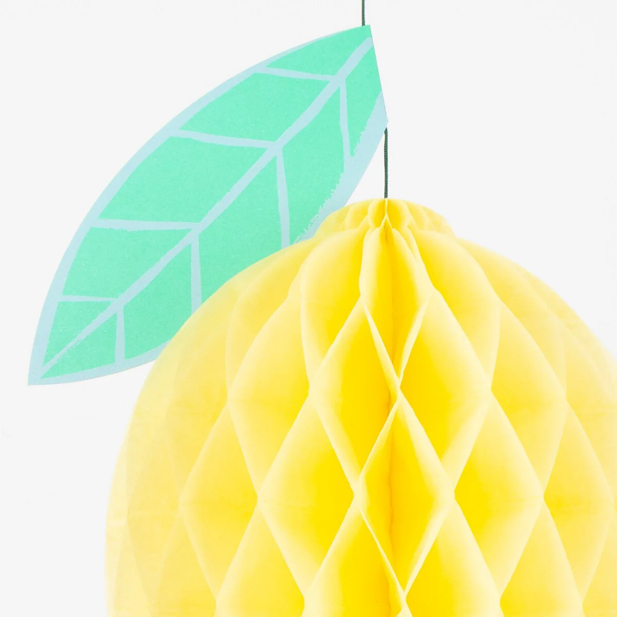 Tropical Fruit Honeycomb Decorations (x7) - Image 3